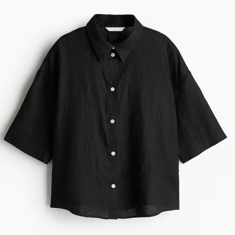H&M 100% Linen Shirt